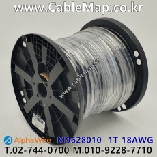 AlphaWire M9628010 Black (300미터) 알파와이어