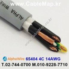 AlphaWire 65404, Slate 4C 14AWG 알파와이어 150미터